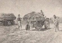 <b>Metall-Ladepritsche KA 1</b><br>Copyright: VEB Landmaschinenbau Torgau<br>Quelle: Prospektmappe "Anbaugeräte für den Geräteträger"